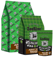 ZooRing корм для собак, Adult Dog (Эдалт Дог)  Стандарт Птичий микс 24/12, 20 кг